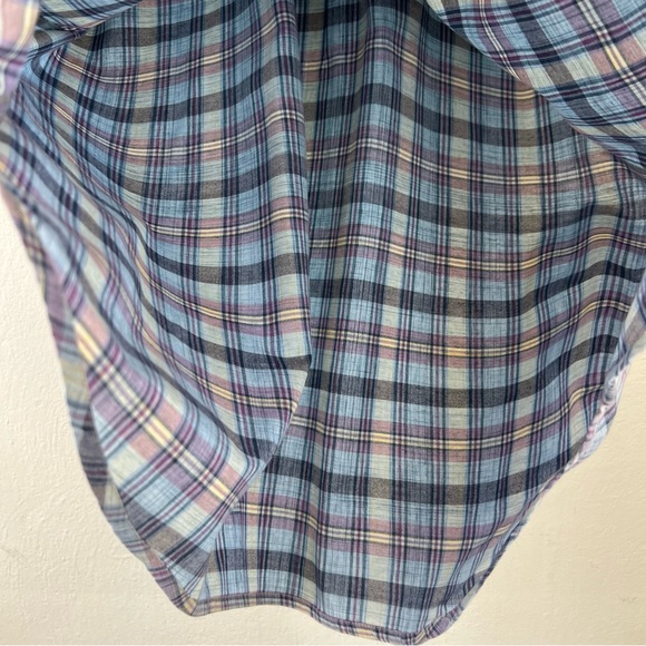 Pendleton Oceanside Plaid Short Sleeve Buttoned Down Collared Shirt - Picture 5 of 9